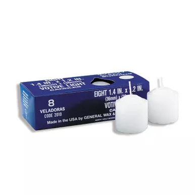 10-HOUR VOTIVE CANDLES - 8/BX