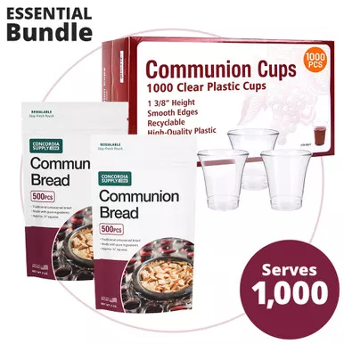 1000 Communion Cups & Bread Bundle