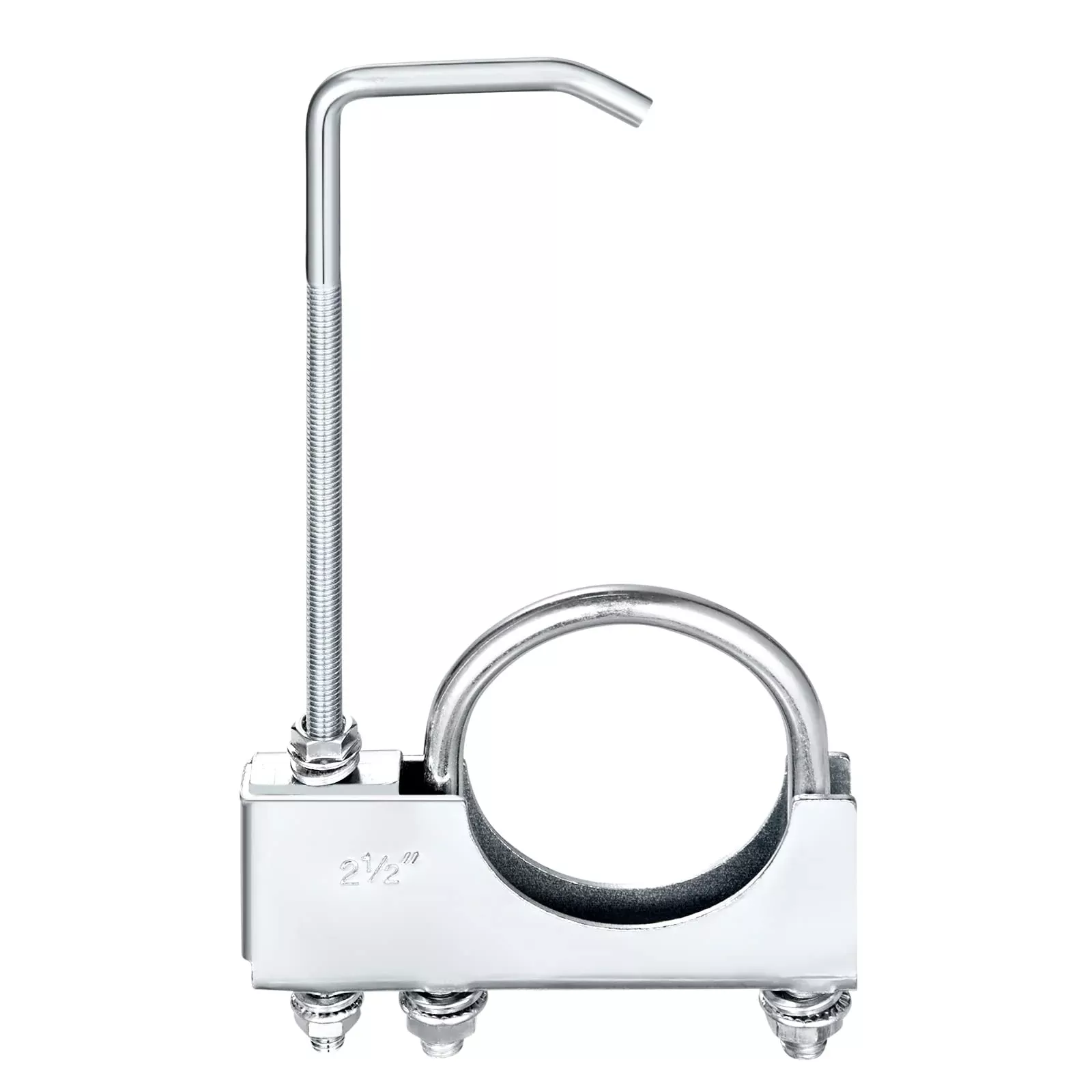2.5 Universal Exhaust Clamp With Hanger Rear Muffler Hanger And Truck With 2.5 Exhaust Pipe