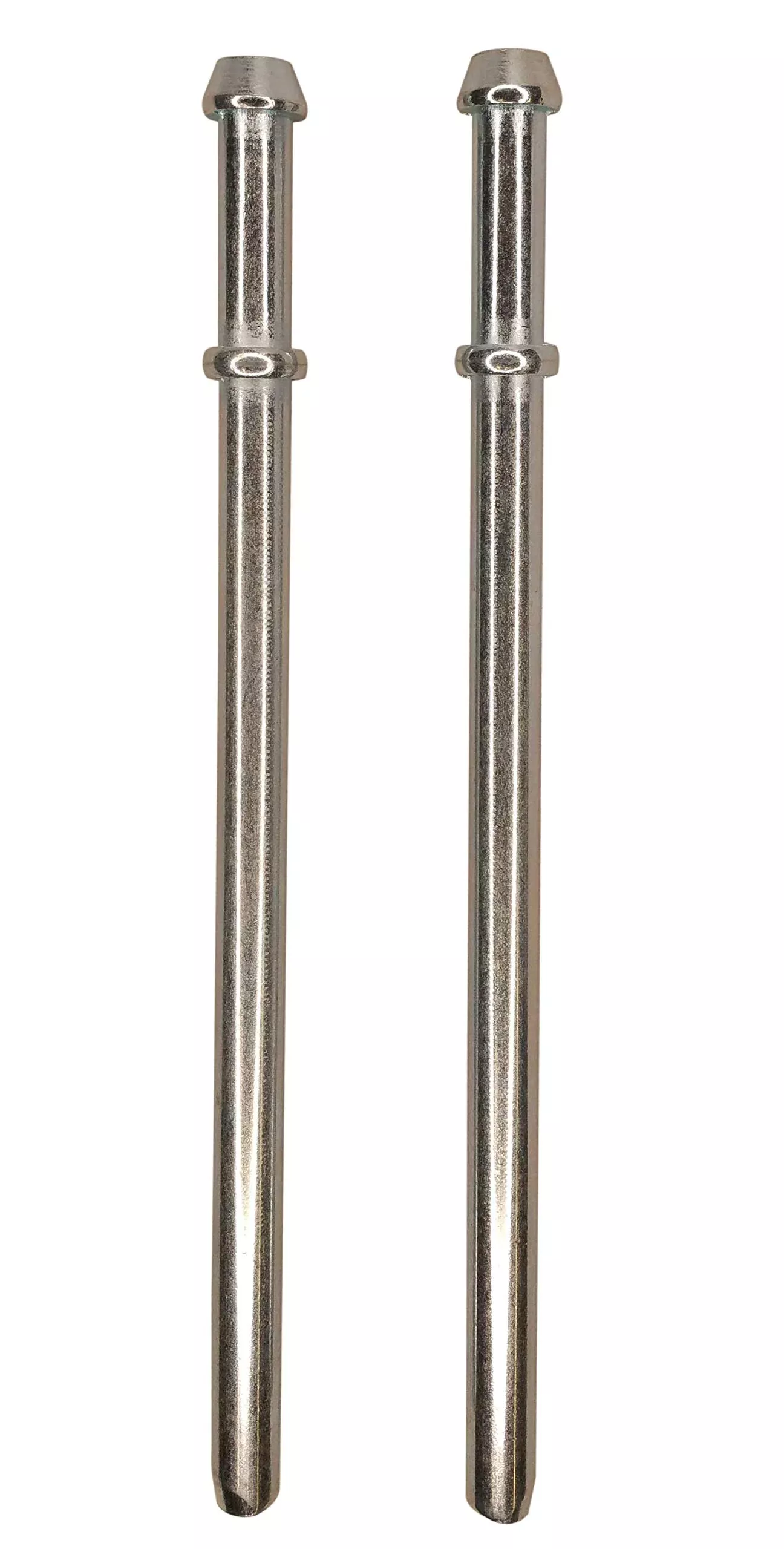 -2 Pack- Straight Universal Weld In Place Exhaust Hanger Rod - Made In The Usa