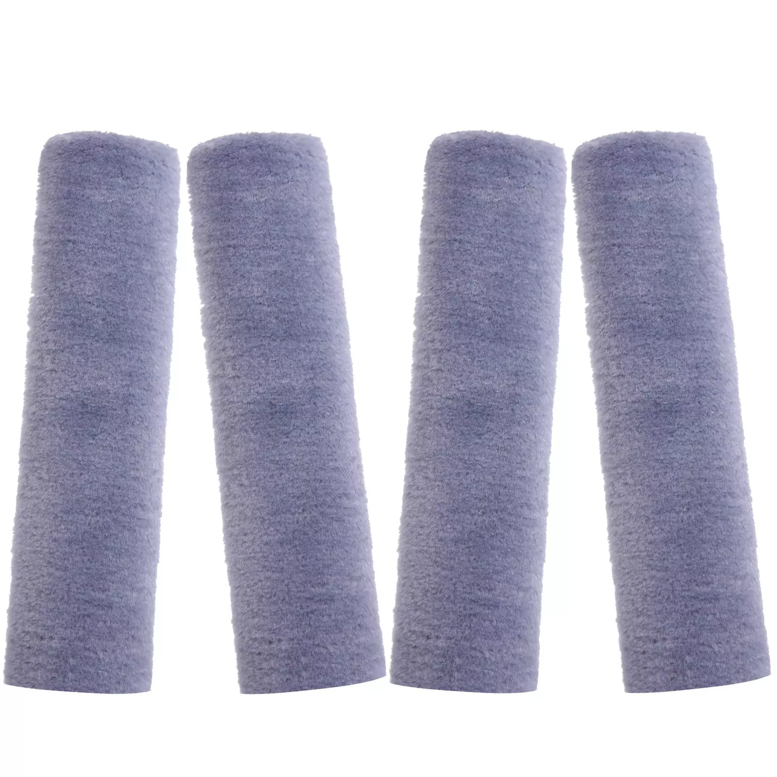 4 Pack Faux Sheepskin Car Seat Belt Pads Seatbelt Protector Soft Comfort Seat Belt Shoulder Strap Cover Harness Pad Guard Neck And Shoulder