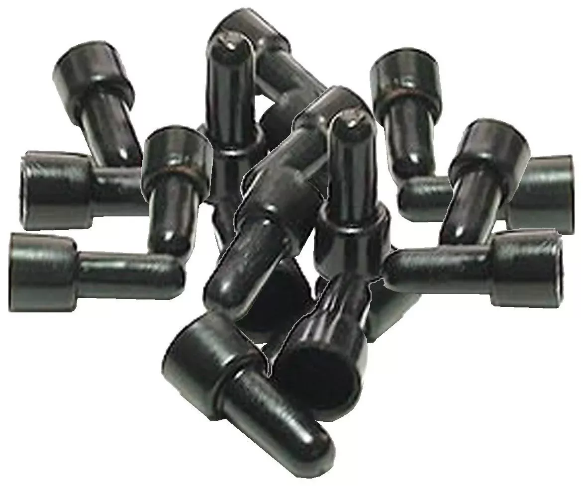 Audiopipe Cc2214B Black Crimp Caps 14-22 Ga Long Barrel; Natural; Nippon 100 Pk*Tmcc214N*