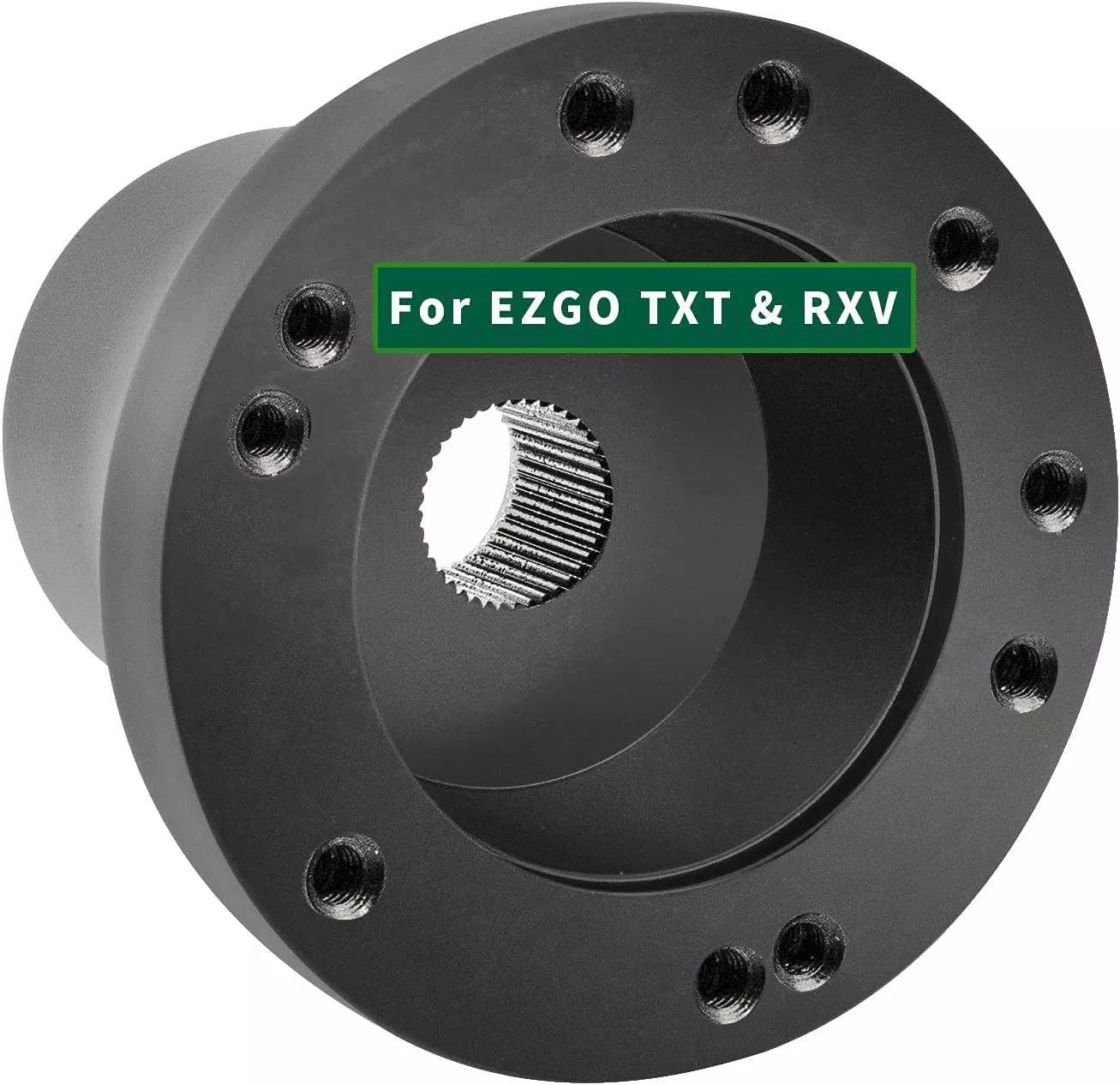 Clubrally Golf Cart Steering Wheel Adapter For Ezgo Txt & Rxv-Black