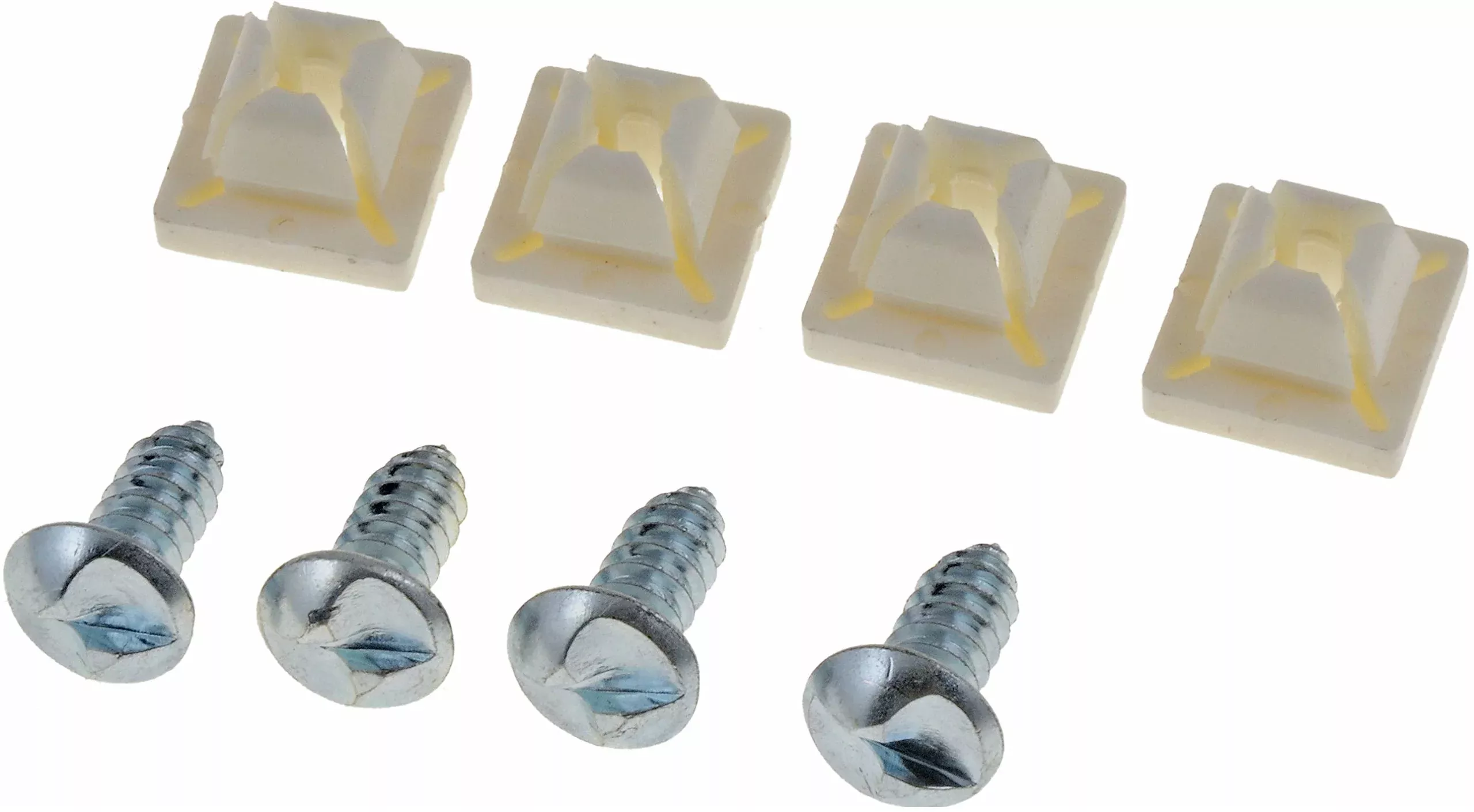 Dorman 49258 License Plate Screw Kit, 4 Pack Universal Fit