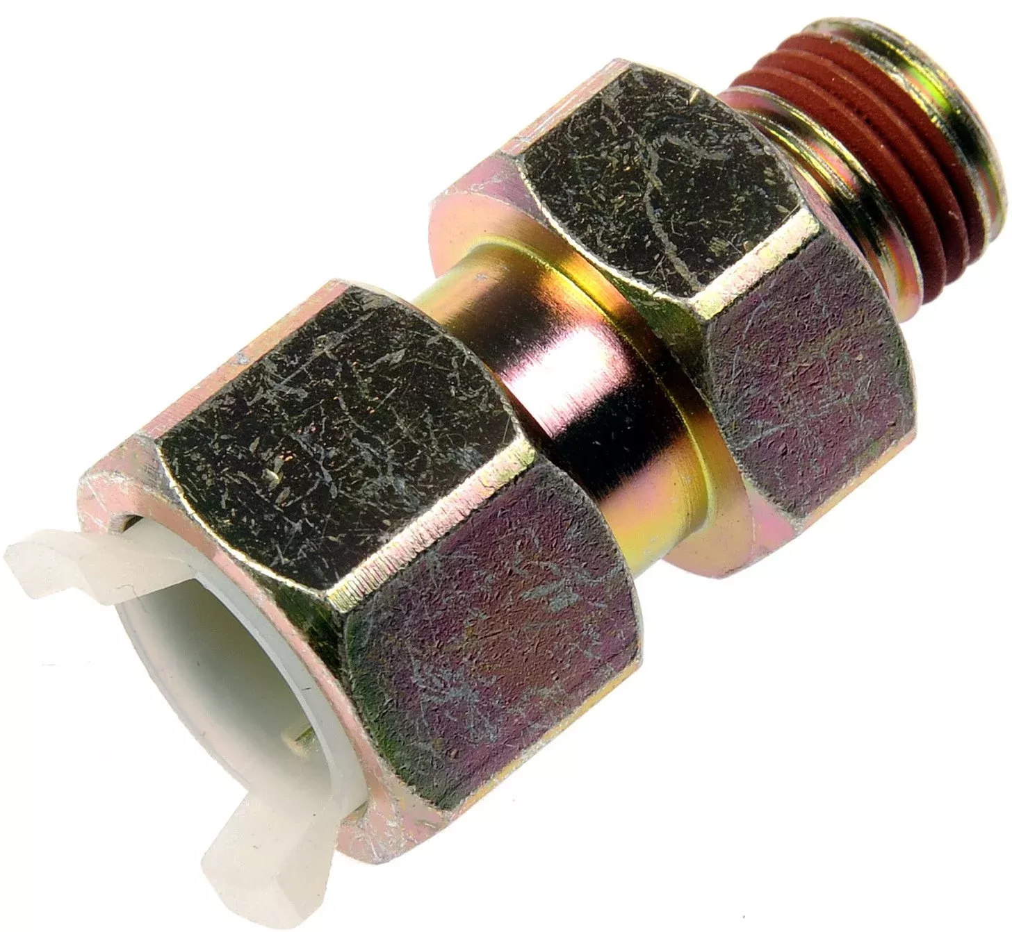 Dorman 800-602 Transmission Line Connector With 3/8 In. Tube Compatible With Select Ford / Lincoln / Mercury Models