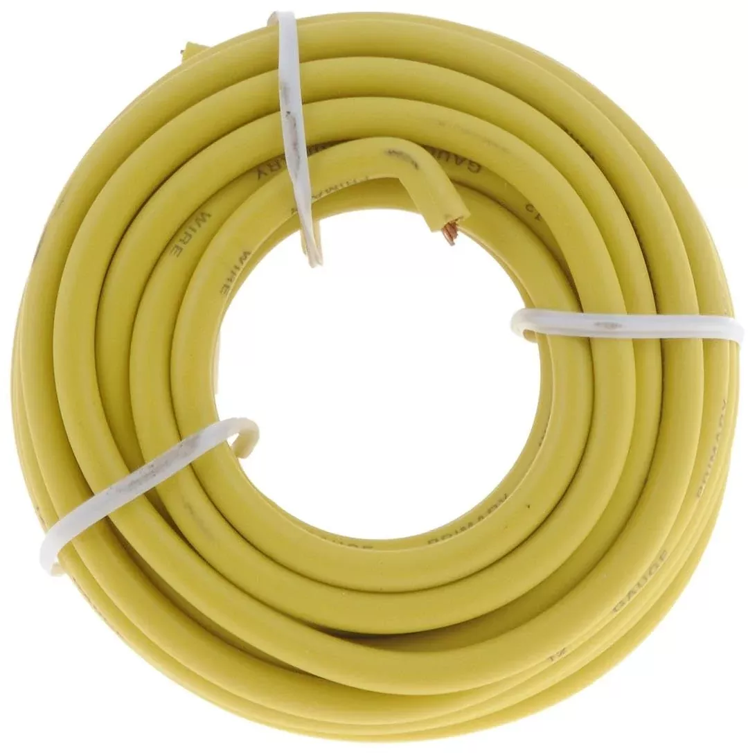 Dorman 85714: 12 Gauge Yellow Primary Wire- Card
