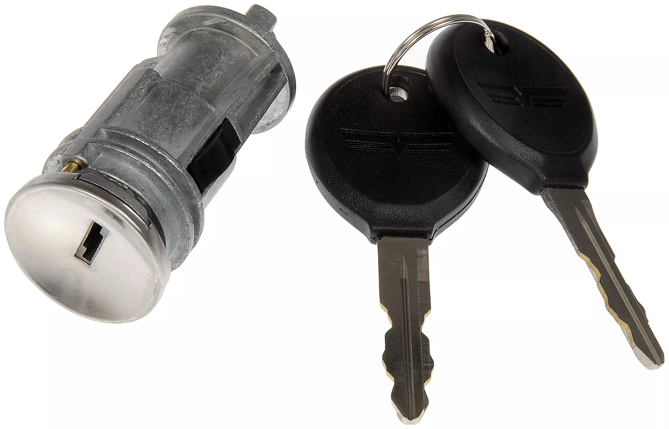 Dorman 924-709 Ignition Lock Cylinder Compatible With Select Chrysler / Dodge / Mitsubishi Models,Chrome