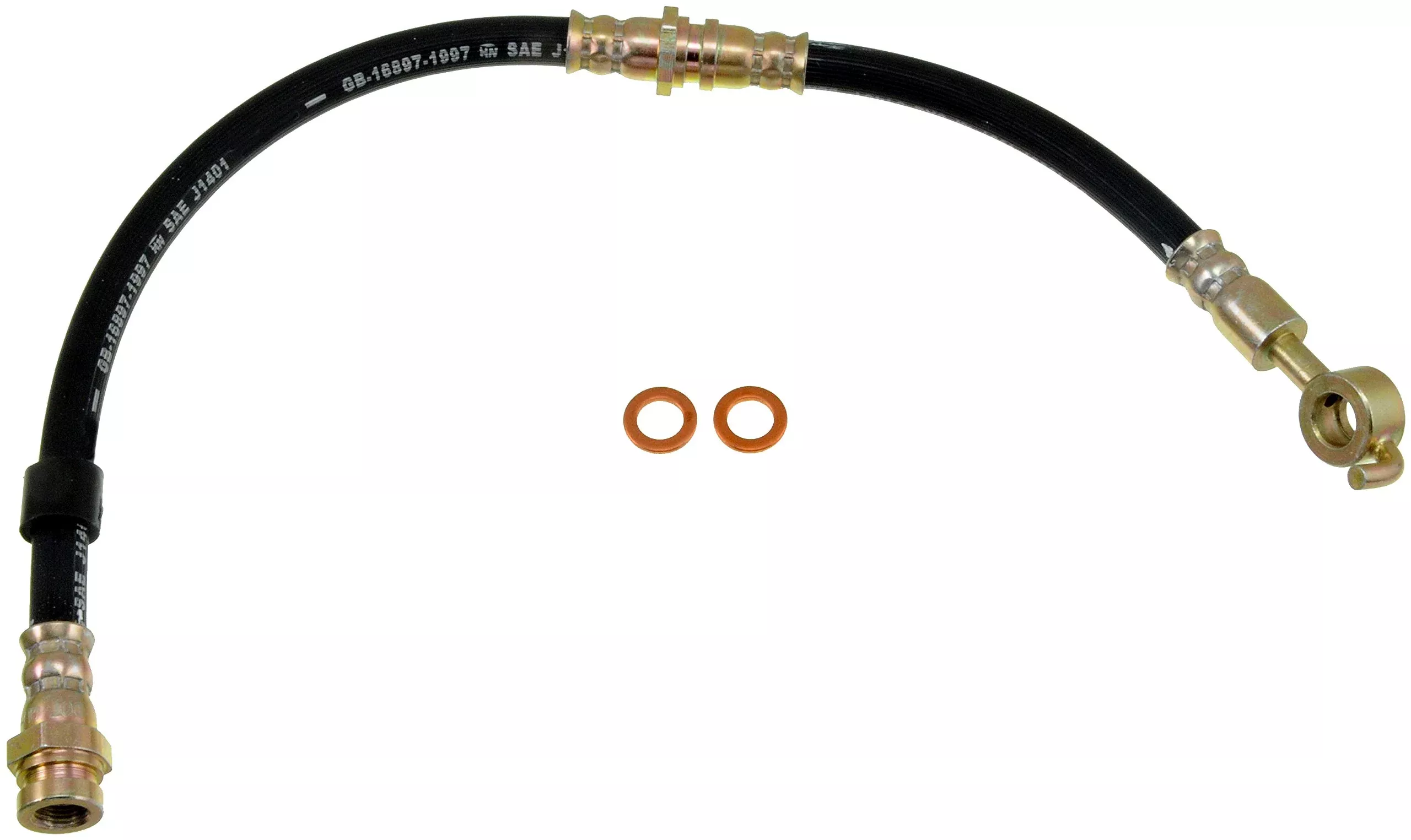 Dorman H38969 Brake Hydraulic Hose Compatible With Select Ford / Mazda / Mercury Models