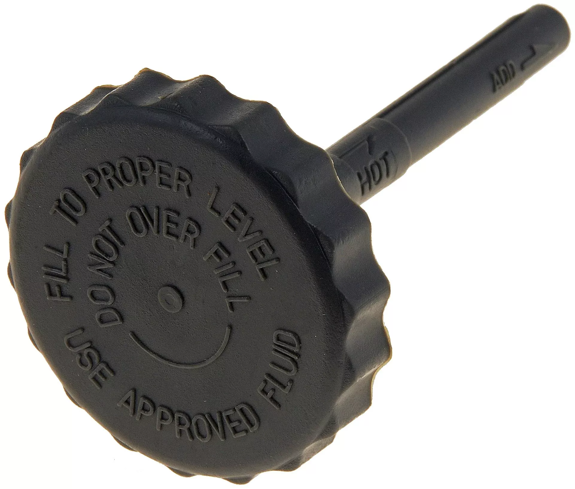 Dorman Power Steering Caps, Model 82581, Black Plastic, Compatible with Select Models