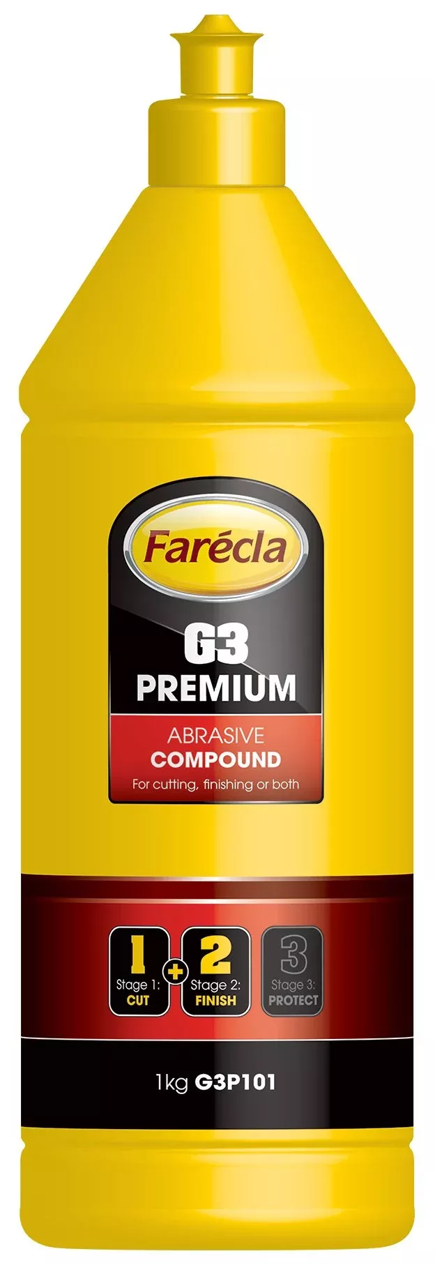 Farécla G3 Premium Abrasive Compound - 1kg, Foam, Beige, Model G3P101