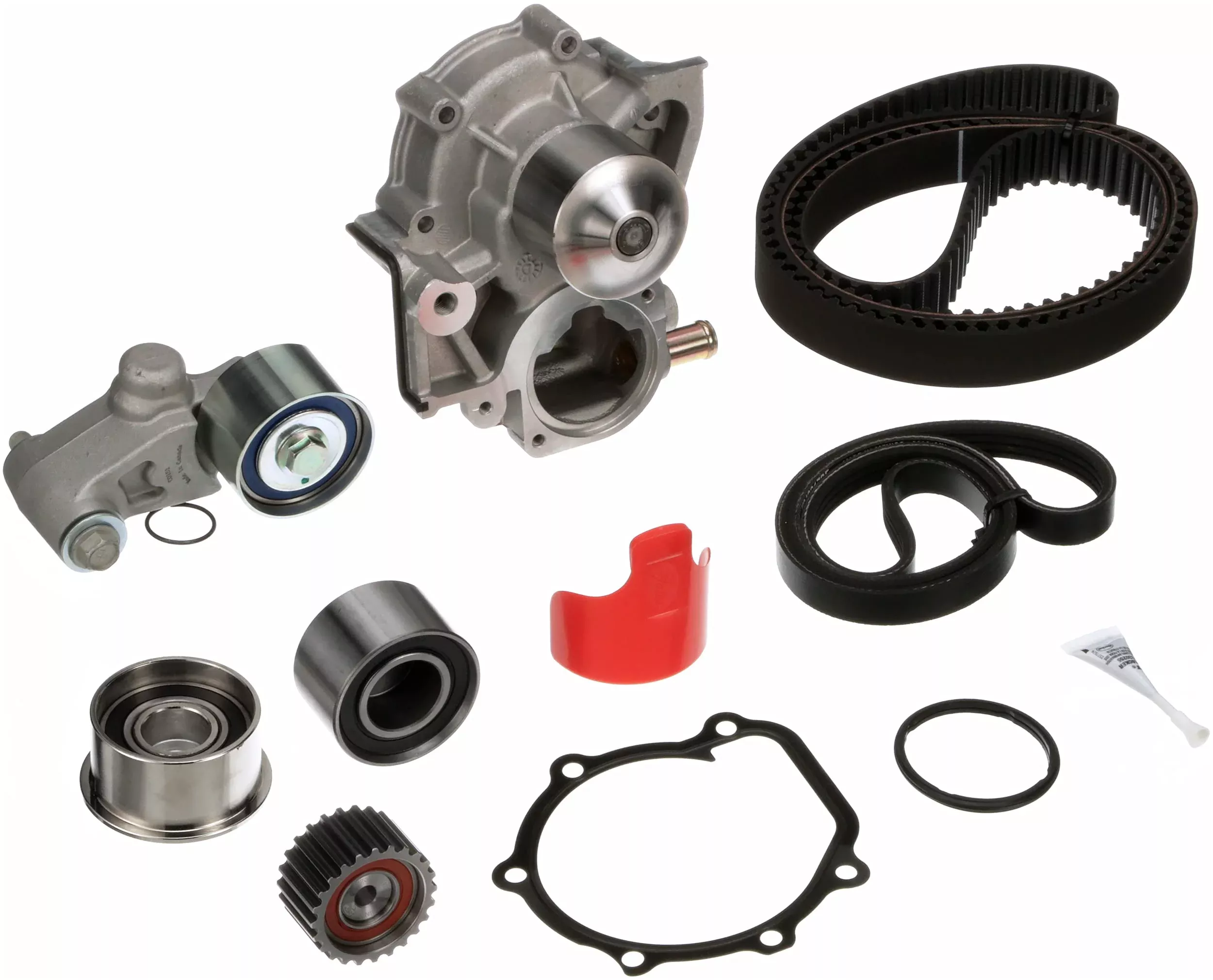 Gates Tckwp304Asf Powergrip Premium Timing Belt Component Kit With Water Pump