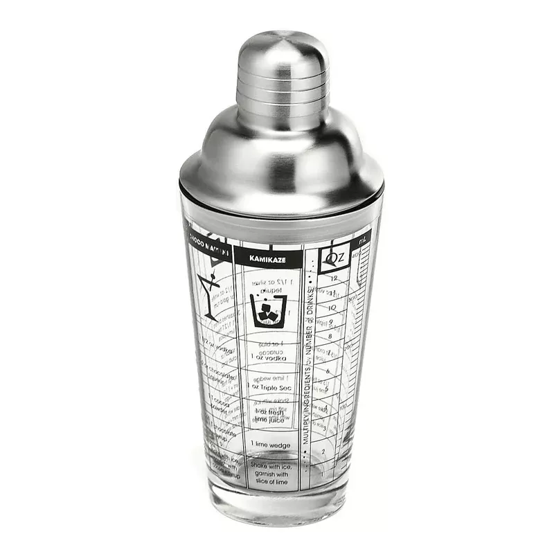 Glass Cocktail Shaker
