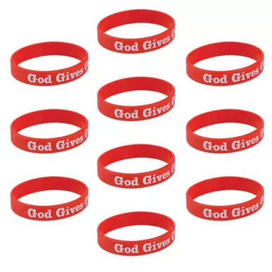 "God Gives Good Gifts" Wristbands (Pkg. of 10) - Yee-Haw VBS 2025 by Group