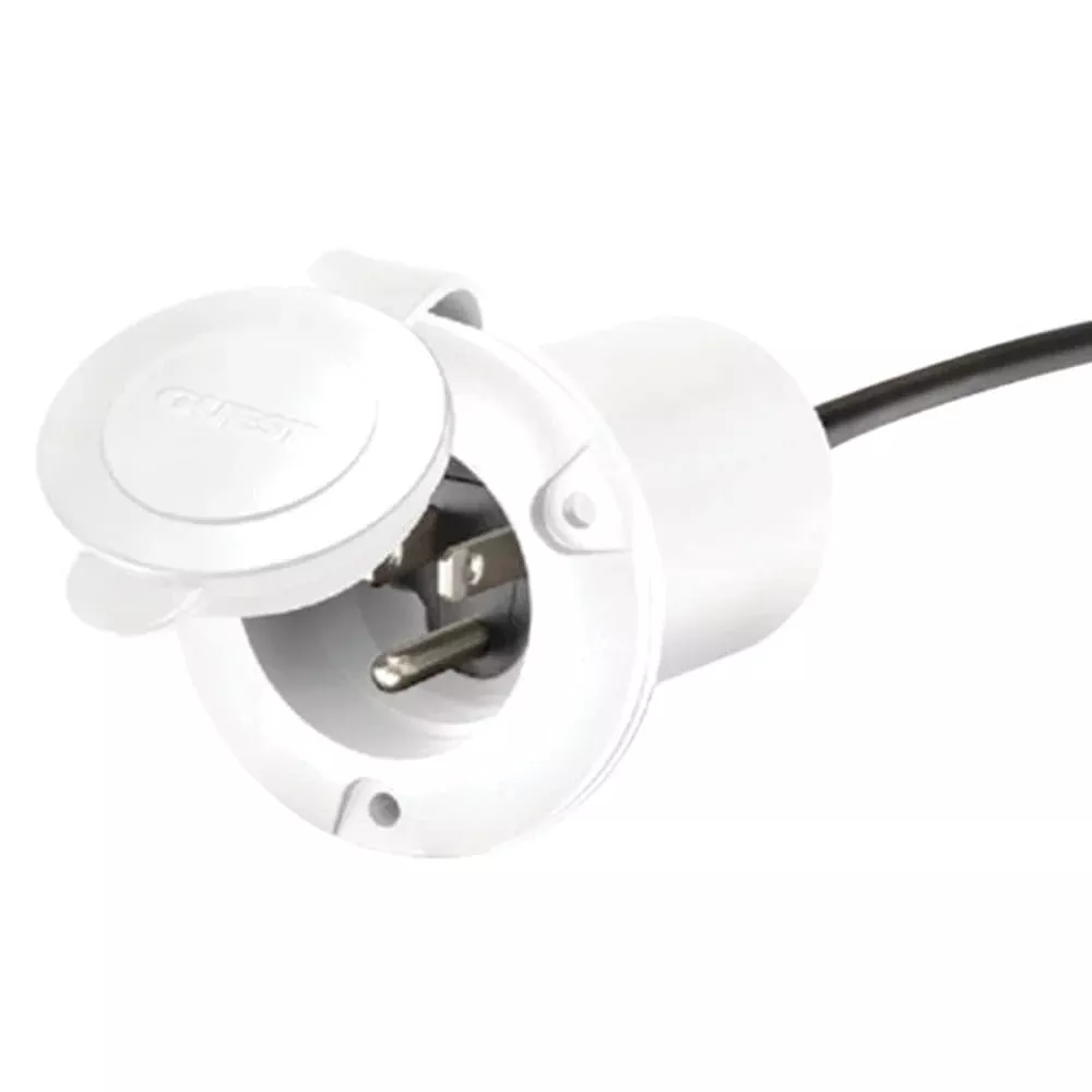 Guest 150Phw Guest Ac Universal Plug Holder - White