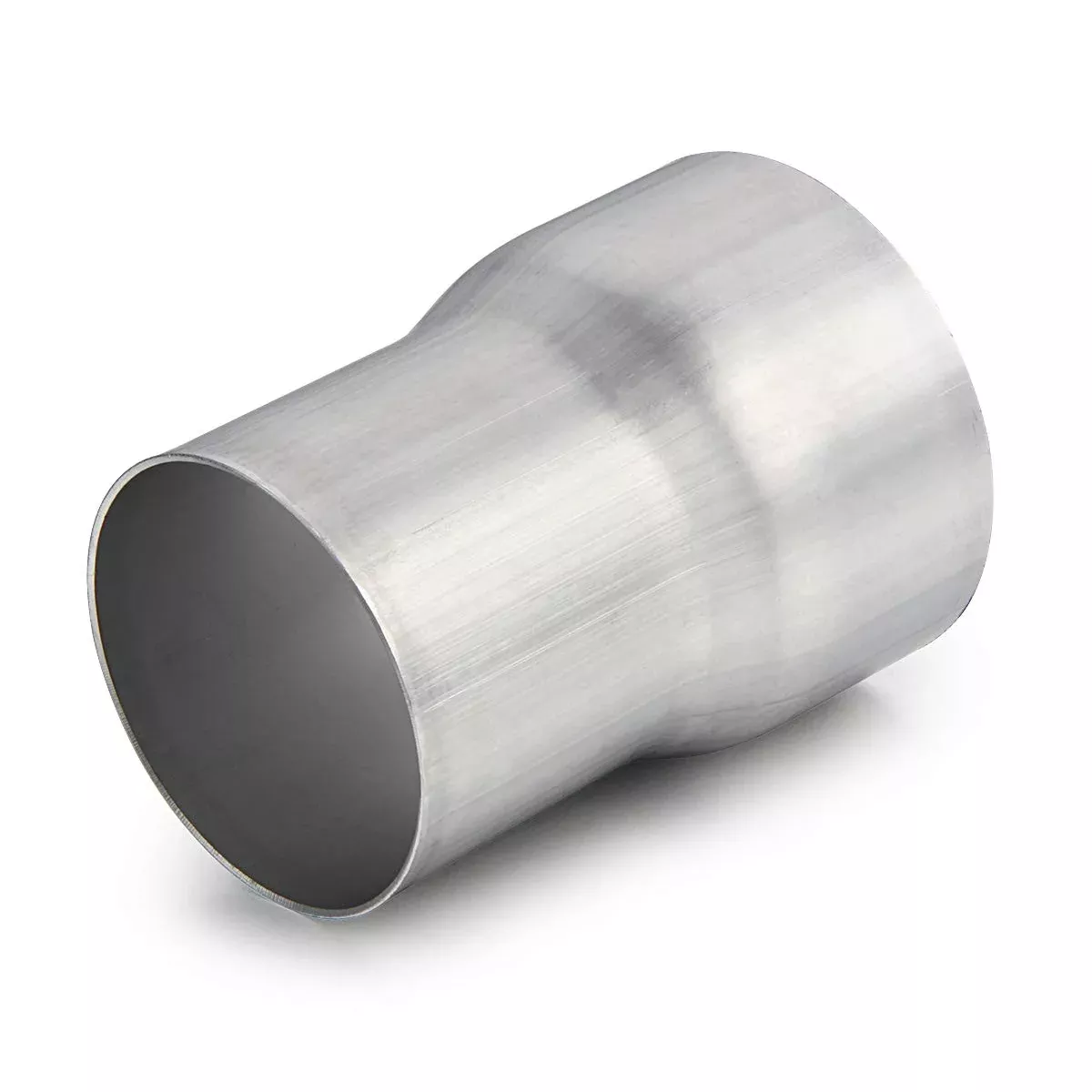 A-Karck Exhaust Adapter Connector 2.25 Id To 3 Od, Exhaust Pipe Reducer 4 Overall Length 304 Stainless Steel