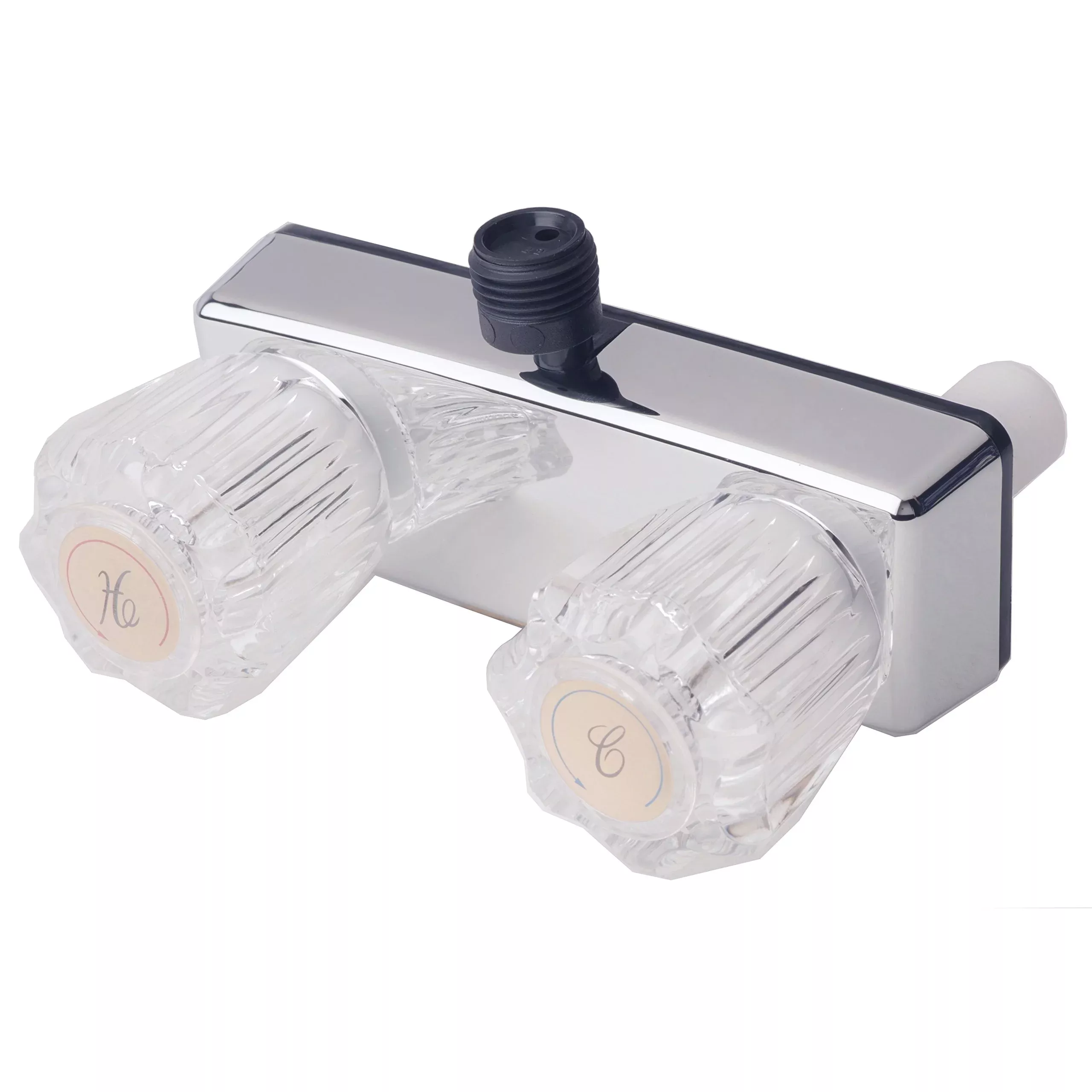 Laguna Brass 3220Acp Rv/Motorhome Two Handle Non-Metallic Shower Diverter Valve, Chrome Finish