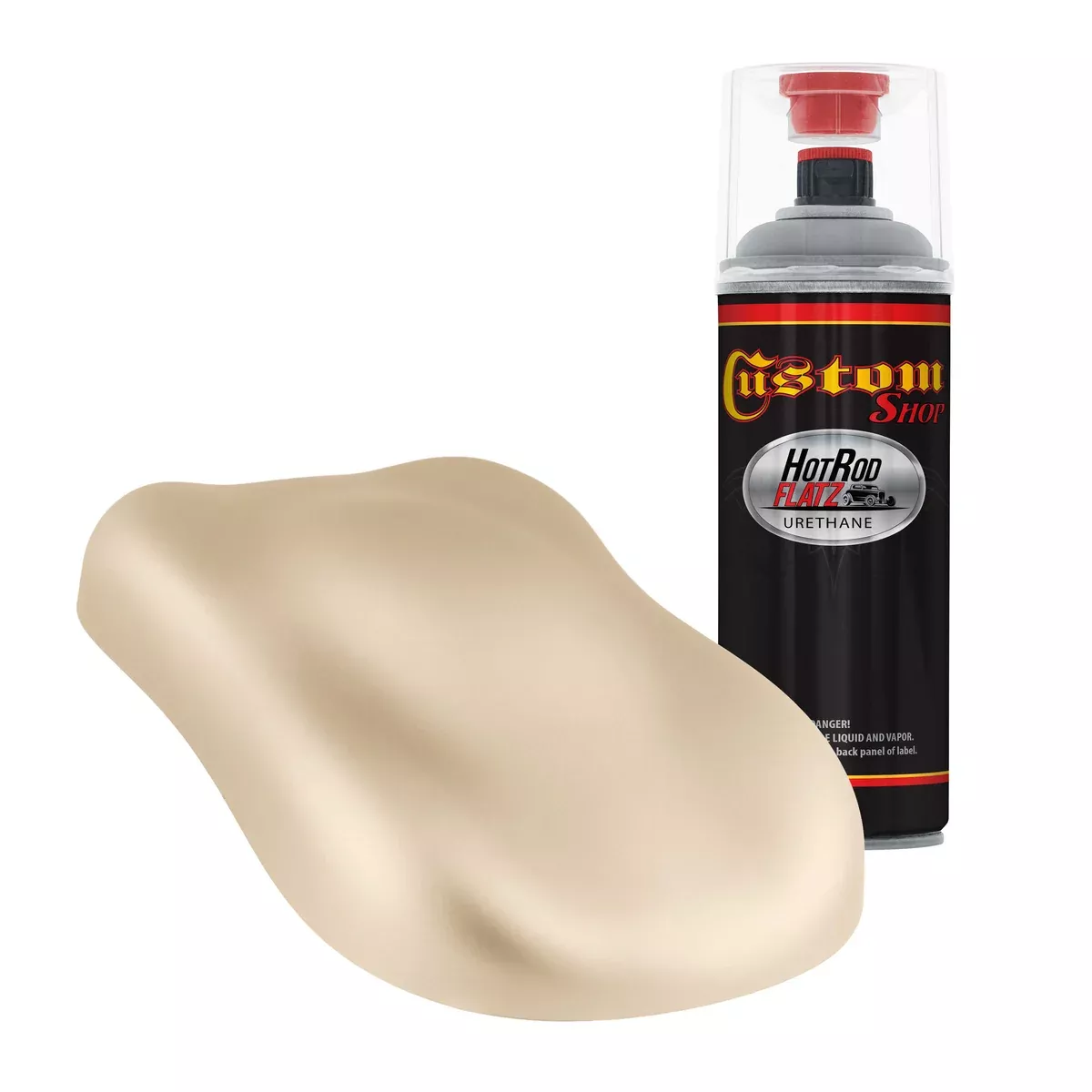 Military Flatz 595-33510 Sandstone - 2K Urethane Flat Automotive Paint - 2K Aerosol