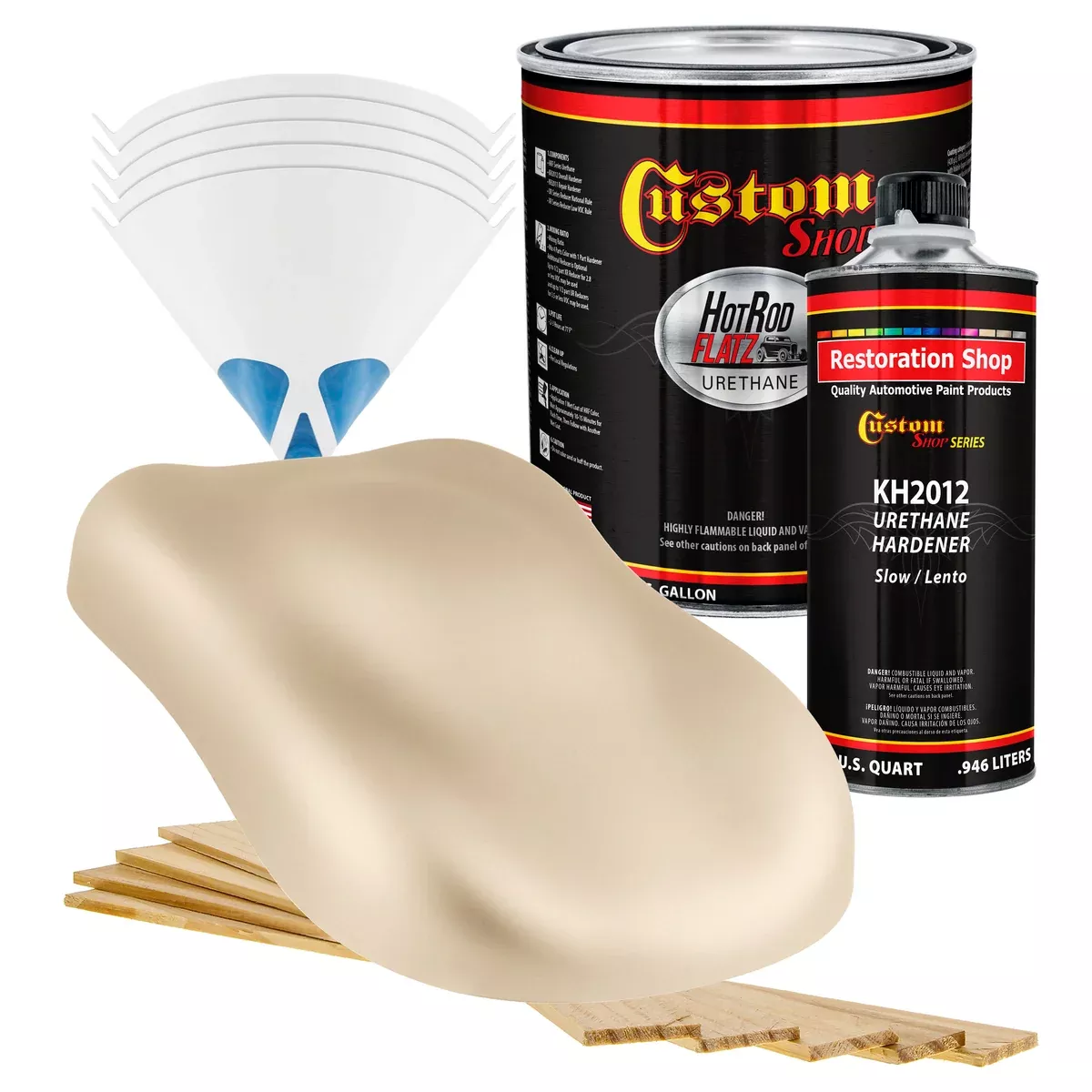 Military Flatz 595-33510 Sandstone - 2K Urethane Flat Automotive Paint - Gallon Kit