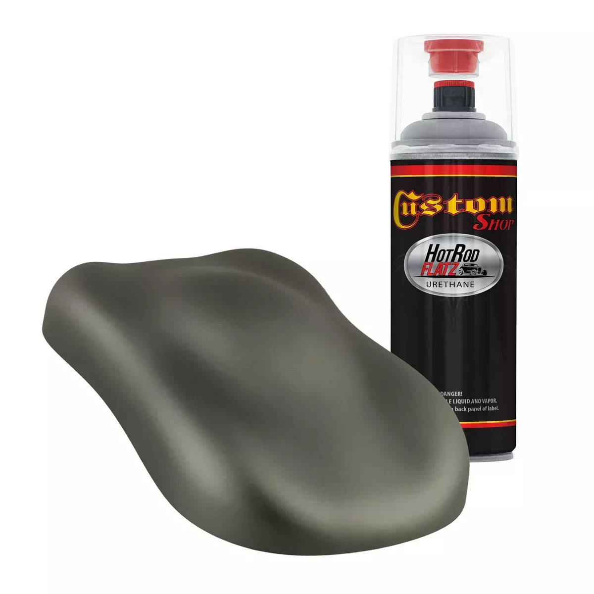 Military Flatz 595-34052 USMC Dark Olive - 2K Urethane Flat Automotive Paint - 2K Aerosol