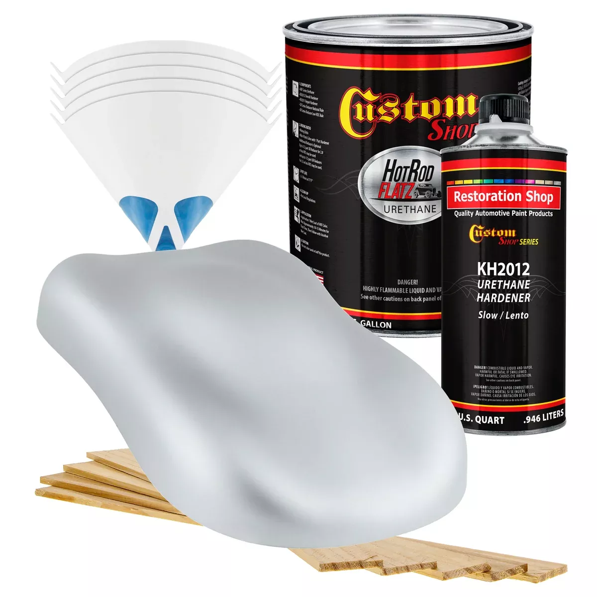 Military Flatz 595-36473 Air Force Gray - 2K Urethane Flat Automotive Paint - Gallon
