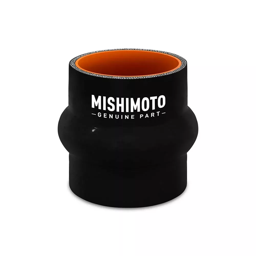 Mishimoto Mmcp-1.5Hpbk Hump Hose Coupler, 1.5 Black