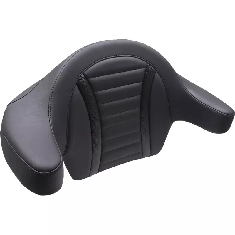 Mustang Deluxe Touring Extended Passenger Arm Backrest For Harley Davidson FLHX 1923 2024-2026 – Black