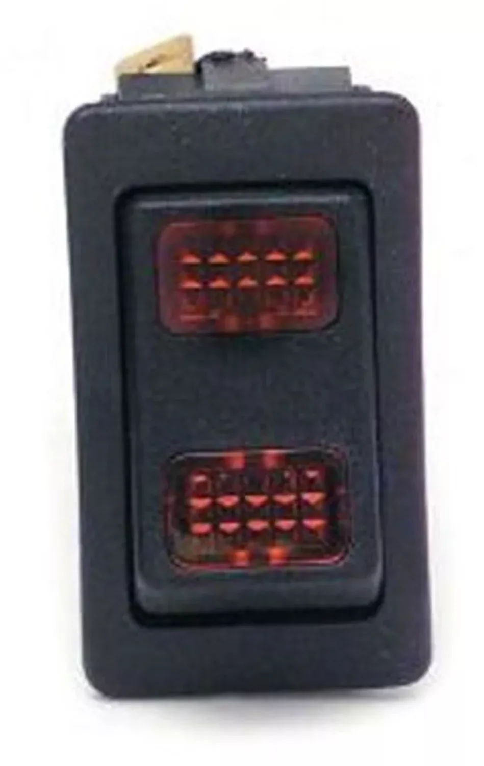 Painless 80405 Blue Lighted Rocker Switch , Black