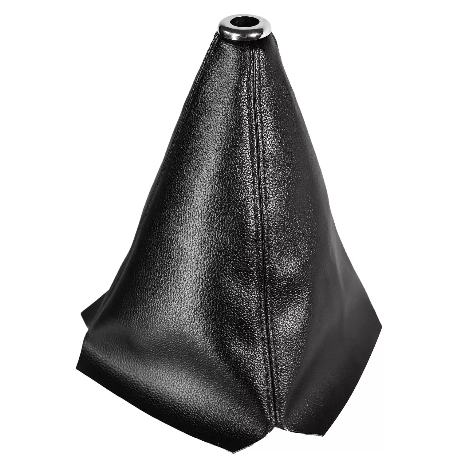 Qiang Kun Universal Car Shift Knob Dust Cover Black Pu Leather Manual/Auto Shifter Shift Boots Cover (Black)