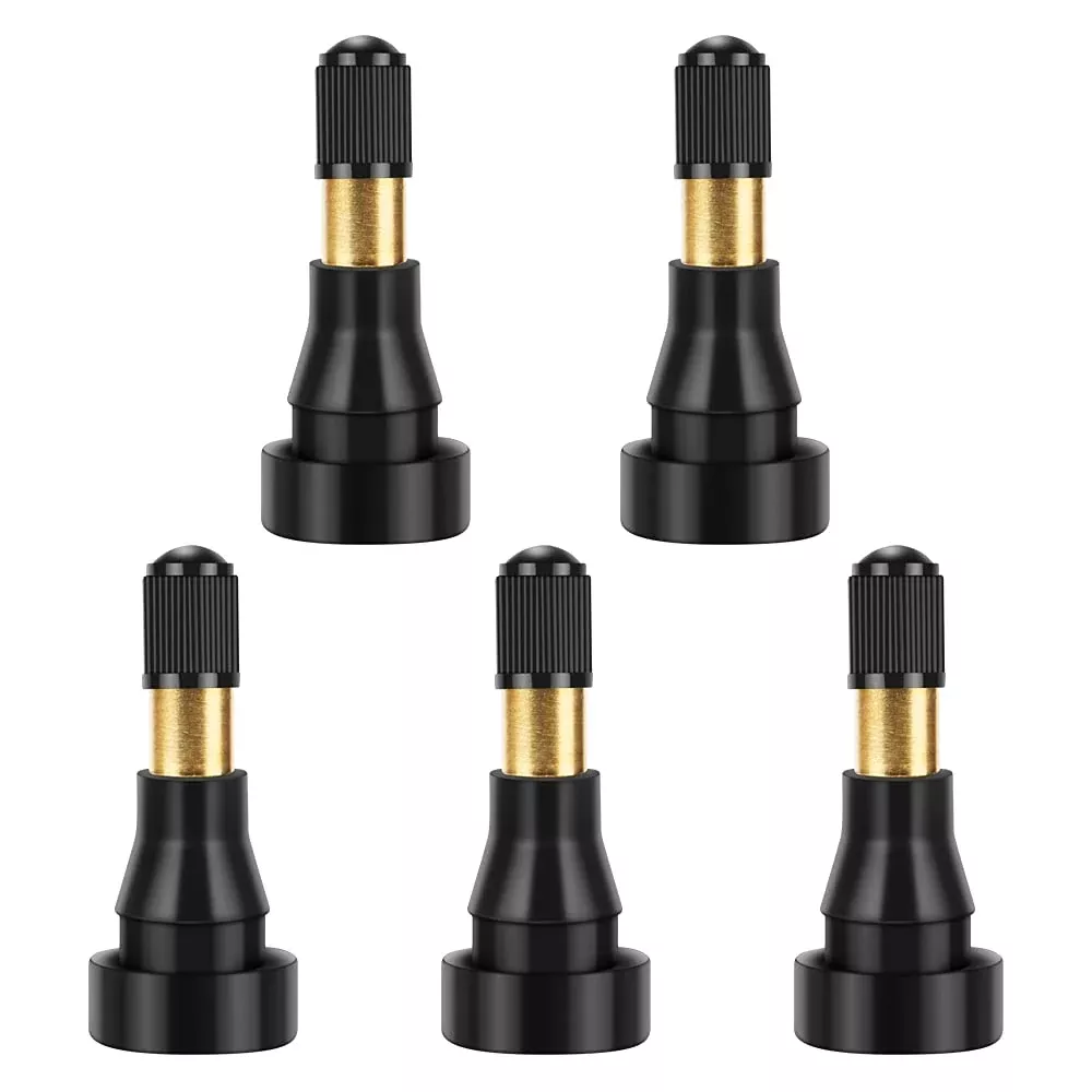 Riseuvo 5Pcs Tr600Hp High Pressure Tire Valve Stem High-Pressure Tubeless Snap-In Valves Good For Larger Or Heavy-Duty Vehicle