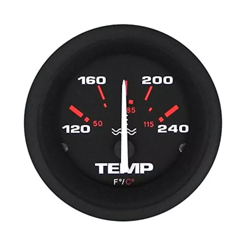 Seastar-57904P Sierrawater Temp Gauge (120-240 Fahrenheit)