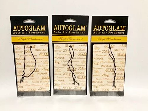 Tyler Autoglam Vehicle Freshener - High Maintenanceset Of 3