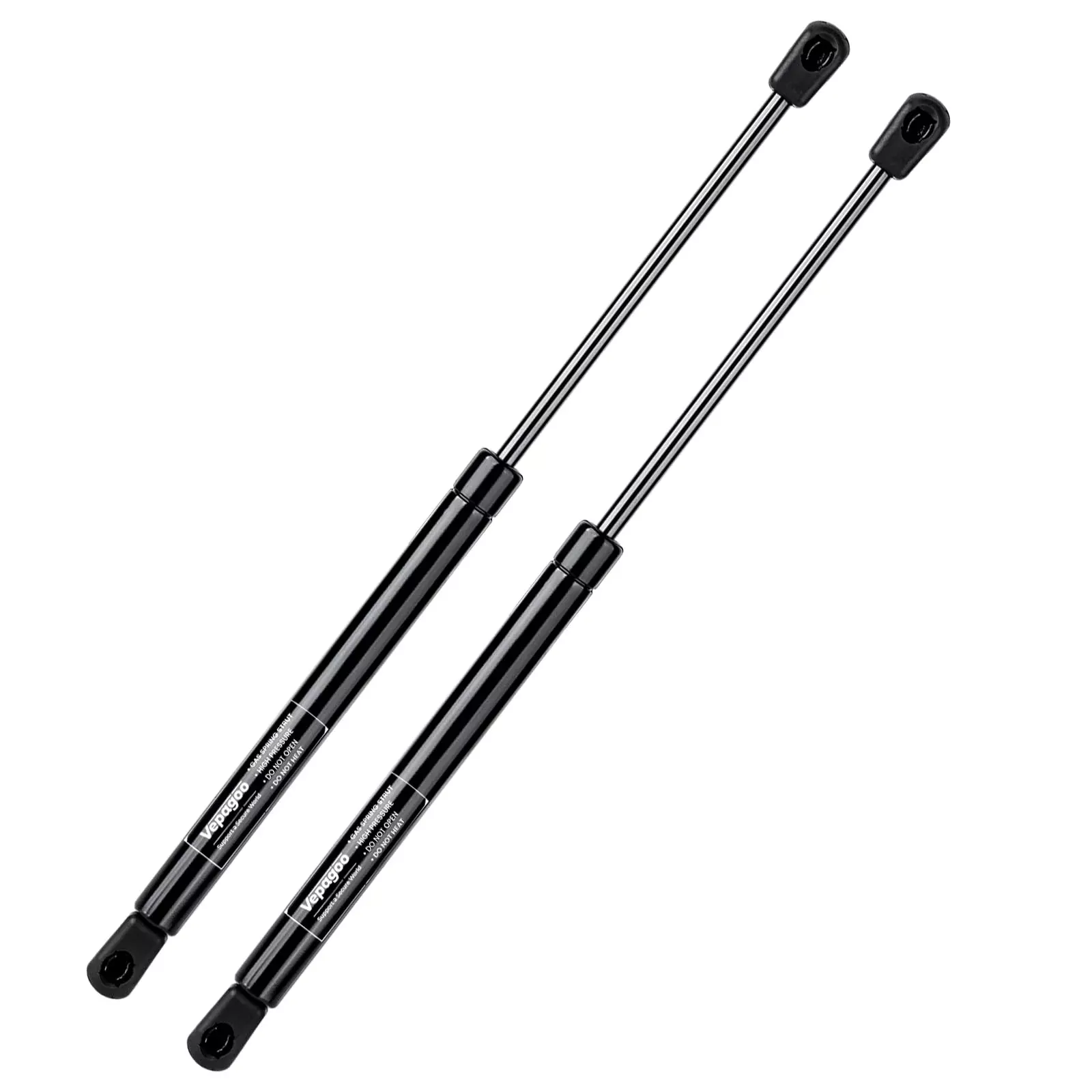 Vepagoo C1602723 17 Inch 50Lbs/222N Gas Shocks Struts For Leer Are Camper Shell Truck Topper Rear Window, C1604155,C16-04155, C1608392, C16-08392, C1619567, C1622999 Pickup Cap Canopy Door, Set Of 2