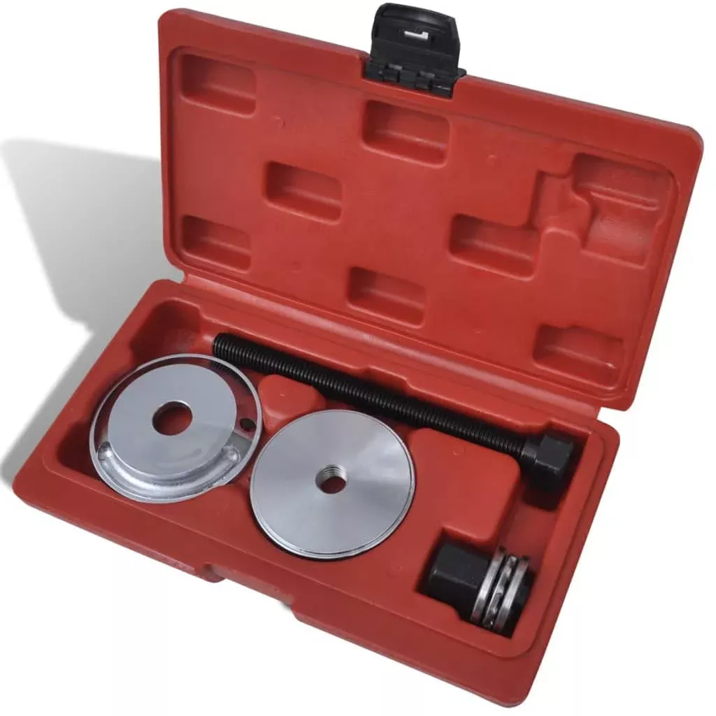 'Vidaxl Silent Block Tool Set - Durable Carbon Steel Mounting Tools For Quick Installation Of Rubber Bushings On Front Axles - Compatible With Various Car Models