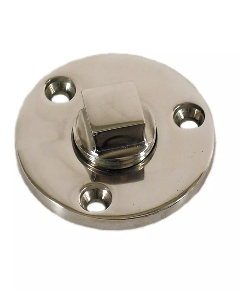 Whitecap Ind Whitecap 6351C Stainless Steel Garboard Drain Plug - 1/2 Ipt