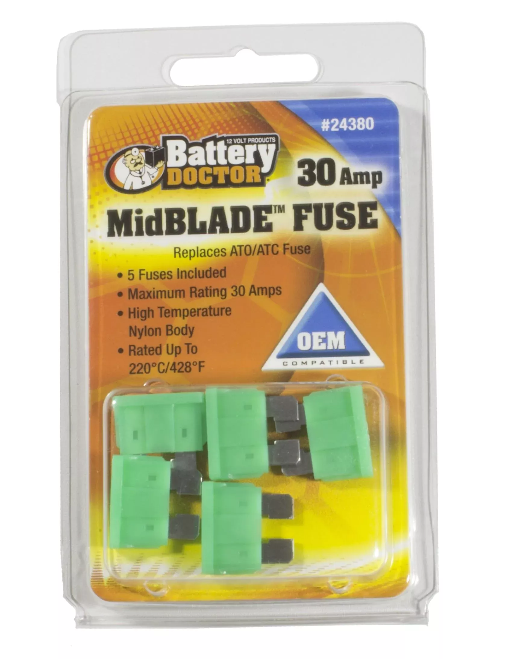 Wirthco Engineering Inc 24380 Fuse 30 Amp Atc/Ato Blade 5/Cd