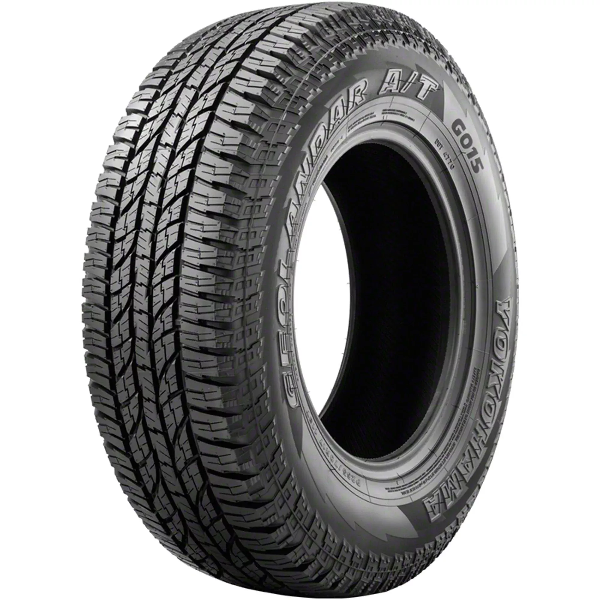 Yokohama Geolandar AT G015 BW Tire - LT305/70R16 124/121R, Synthetic Rubber, All-Terrain Performance