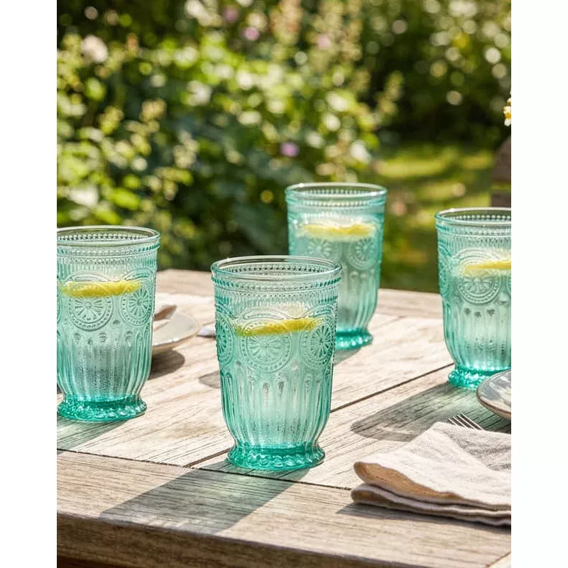Zamora Turquoise Highball Tumbler