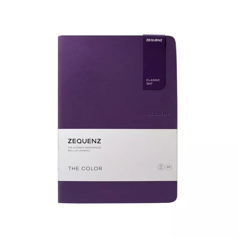 Zequenz Color Notebook, Scarlet Gum – A5, Ruled