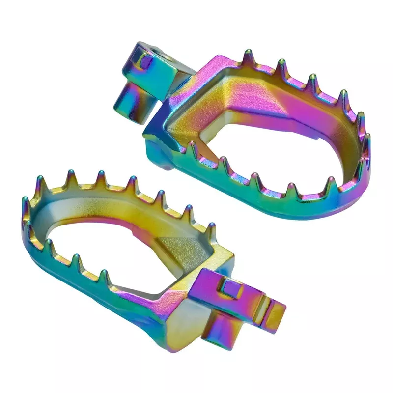Zeta Max Foot Pegs 2-Stroke Yamaha YZ – Oil Slick