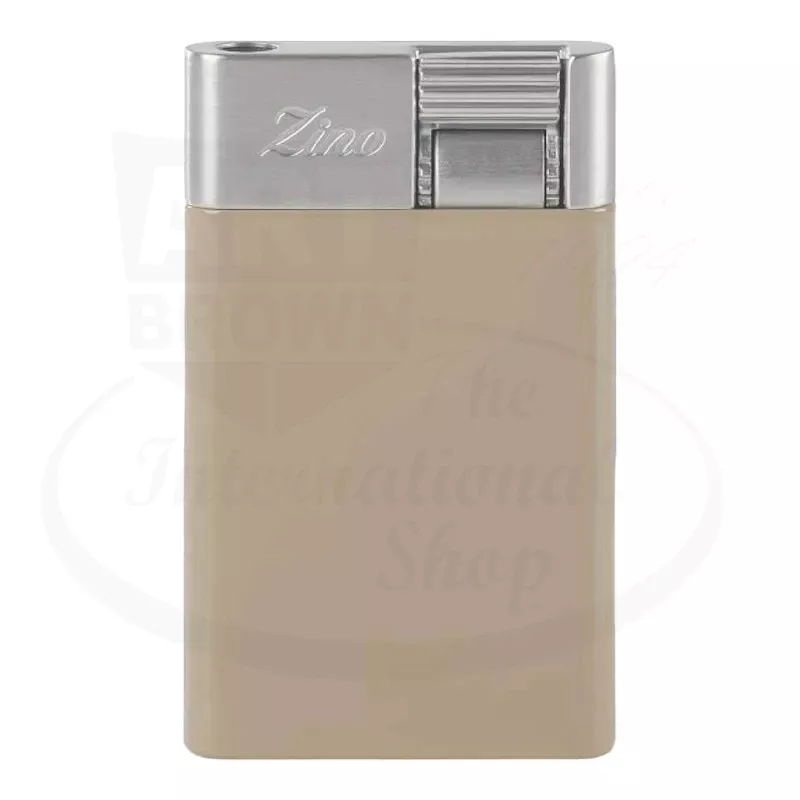 Zino ZS Cigar Jet Flame Lighter Beige & Chrome